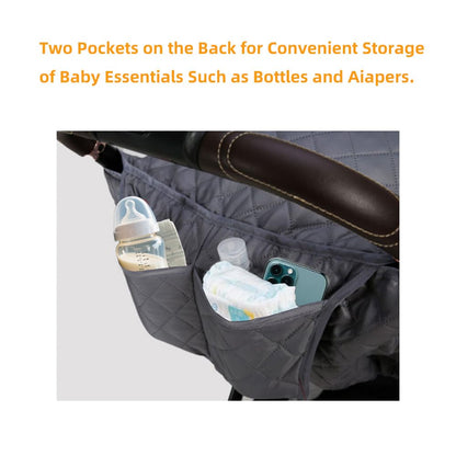 Rain Cover for Stroller, Universal Stroller Rain Cover Winter, Baby Travel Weather Shield Windproof and Waterproof Protect from Dust and Snow (Blue)