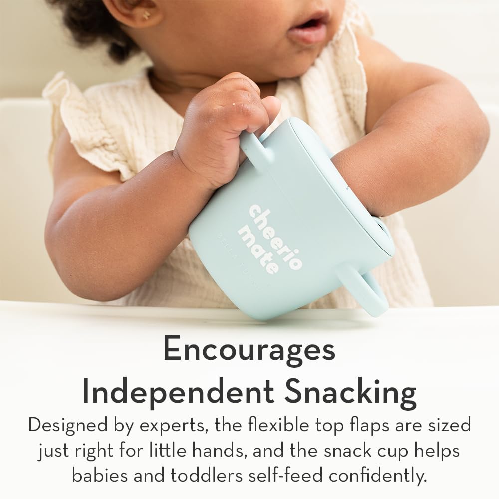 Happy Snacker Spill Proof Silicone Snack Cup, BPA Free, 1 Count