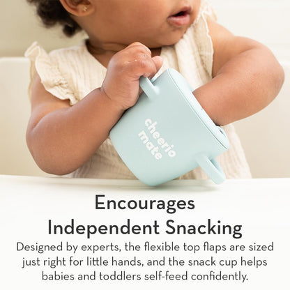 Happy Snacker Spill Proof Silicone Snack Cup, BPA Free, 1 Count