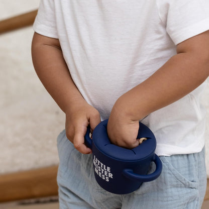 Happy Snacker Spill Proof Silicone Snack Cup, BPA Free, 1 Count