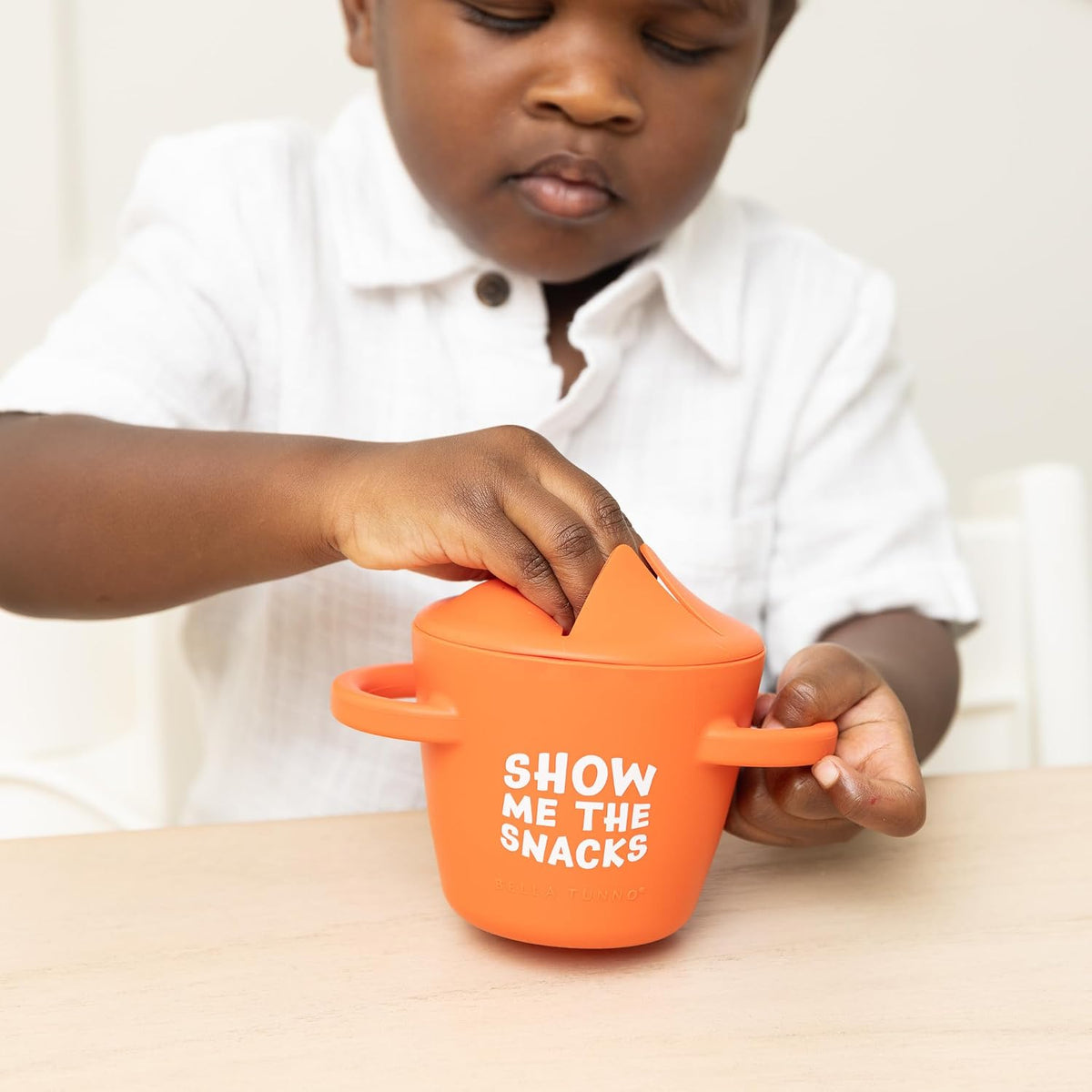 Happy Snacker Spill Proof Silicone Snack Cup, BPA Free, 1 Count