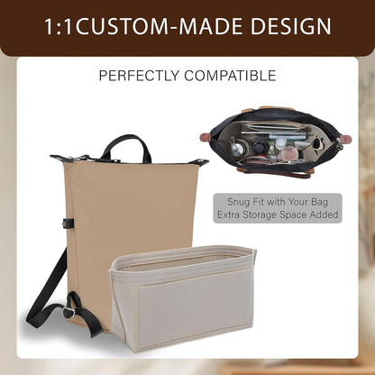 Purse Organizer Insert for Longchamp Le Pliage, Tote Bag Organizer