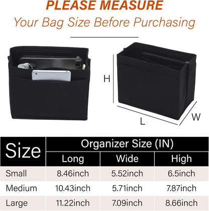 Purse Organizer Insert for Longchamp Le Pliage, Tote Bag Organizer