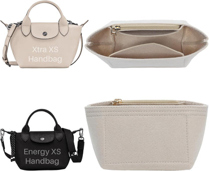Purse Organizer Insert for Longchamp Le Pliage, Tote Bag Organizer