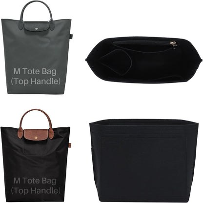 Purse Organizer Insert for Longchamp Le Pliage, Tote Bag Organizer