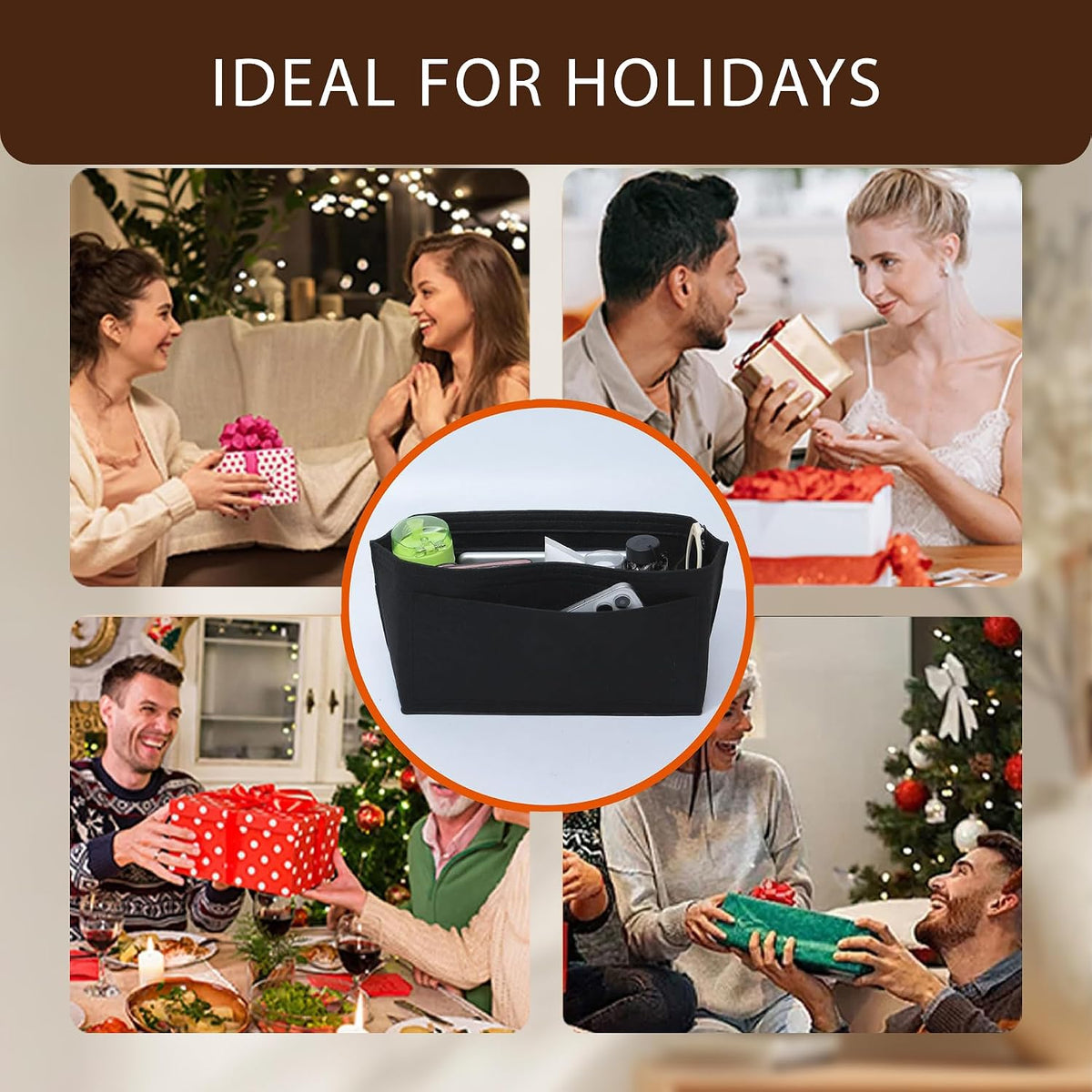 Purse Organizer Insert for Longchamp Le Pliage, Tote Bag Organizer