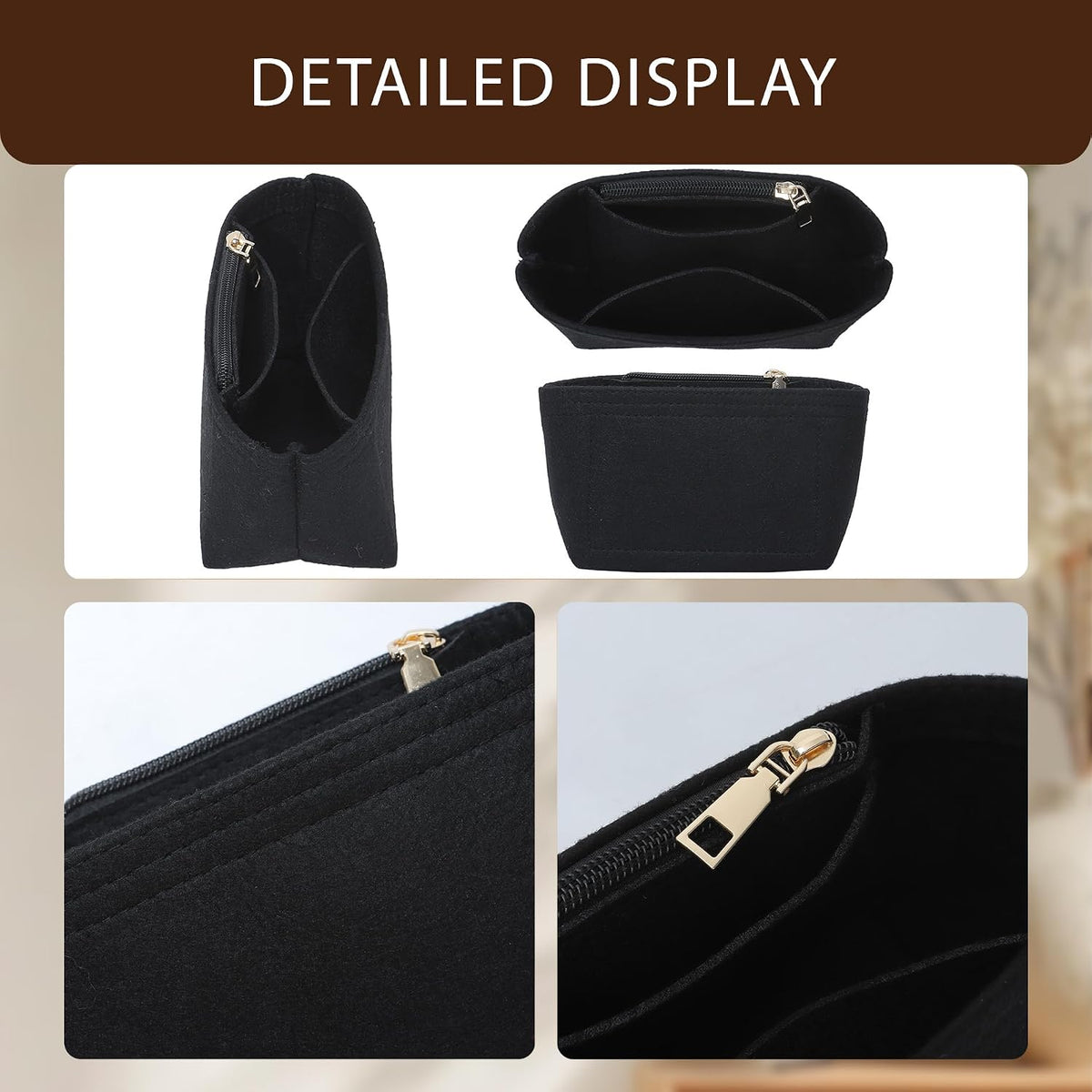 Purse Organizer Insert for Longchamp Le Pliage, Tote Bag Organizer