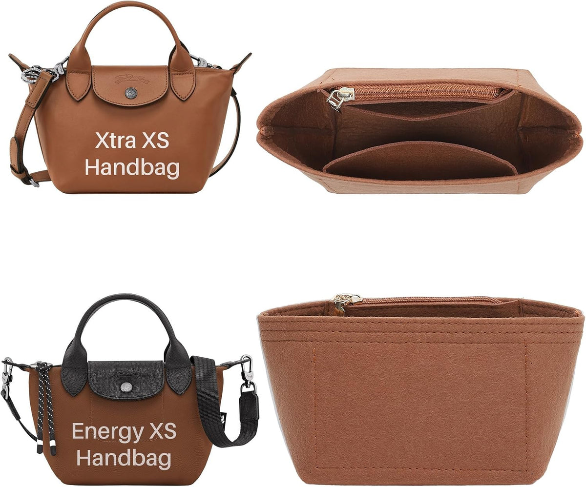 Purse Organizer Insert for Longchamp Le Pliage, Tote Bag Organizer