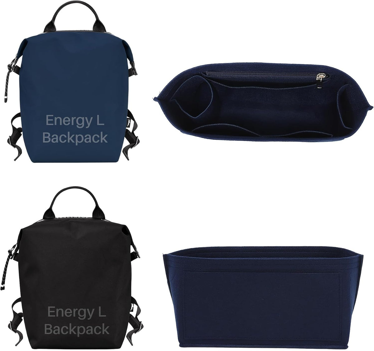 Purse Organizer Insert for Longchamp Le Pliage, Tote Bag Organizer