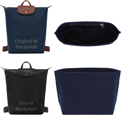 Purse Organizer Insert for Longchamp Le Pliage, Tote Bag Organizer