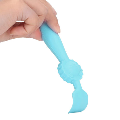 Baby Diaper Cream Spatula, Baby Butt Paste Applicator, Newborn Diaper Cream Brush for Babies (Yellow)