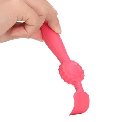 Baby Diaper Cream Spatula, Baby Butt Paste Applicator, Newborn Diaper Cream Brush for Babies (Yellow)