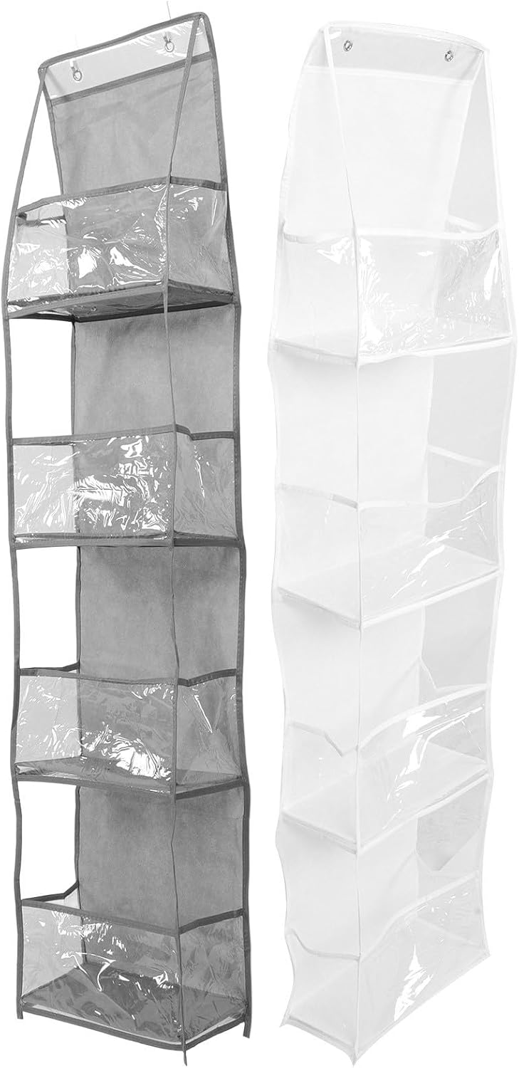 2-Piece Door Hanging Organizer for Bathroom and Baby