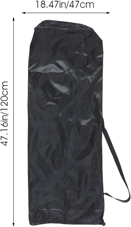 Stroller Storage Bag for Airplane Travel 47.24In Water-Resistant Heavy-Duty Gate Check Cover with Lockable Drawstring and Dual Shoulder Straps Compatible with Most Baby Strollers