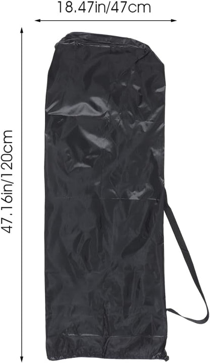Stroller Storage Bag for Airplane Travel 47.24In Water-Resistant Heavy-Duty Gate Check Cover with Lockable Drawstring and Dual Shoulder Straps Compatible with Most Baby Strollers