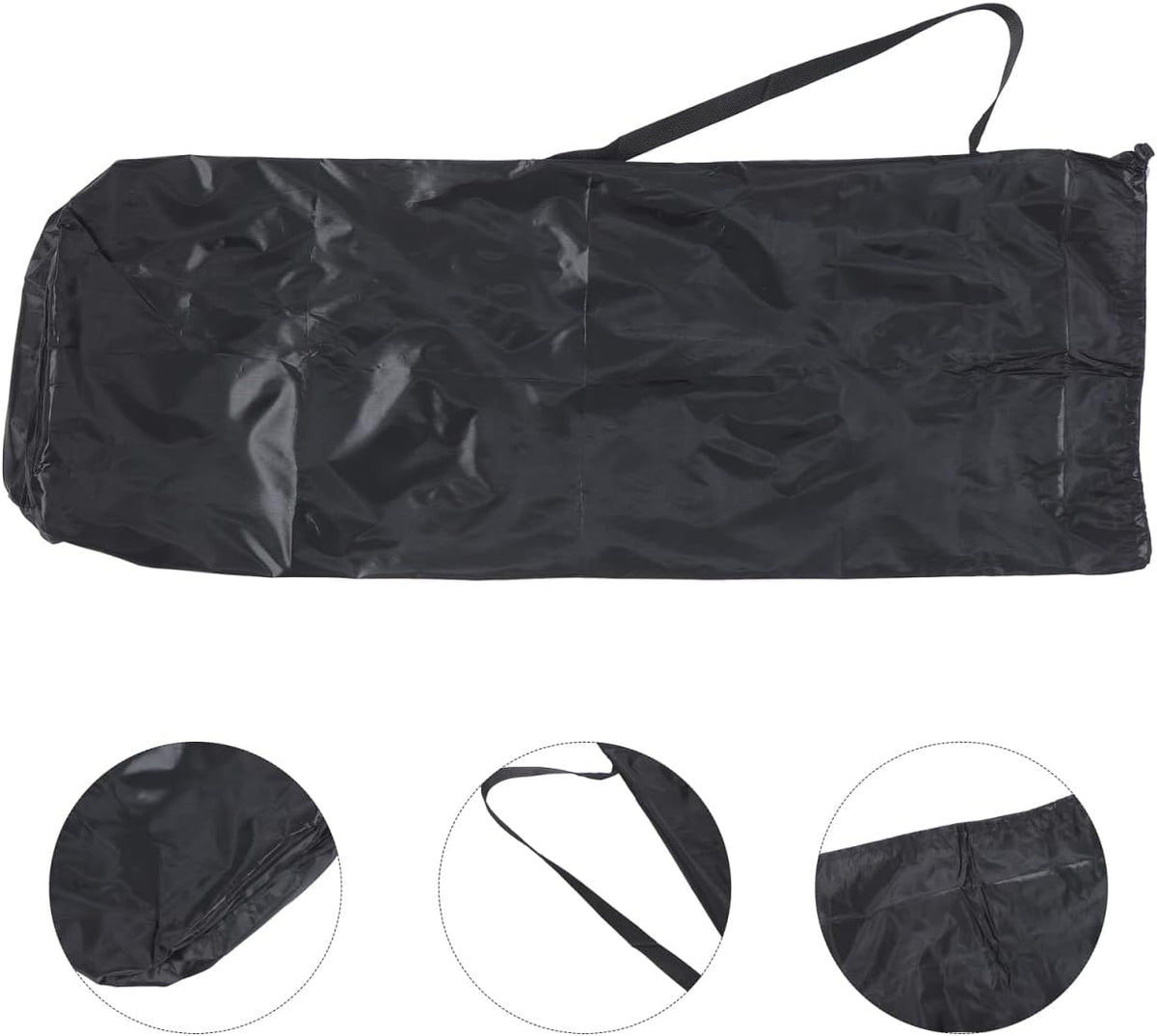 Stroller Storage Bag for Airplane Travel 47.24In Water-Resistant Heavy-Duty Gate Check Cover with Lockable Drawstring and Dual Shoulder Straps Compatible with Most Baby Strollers