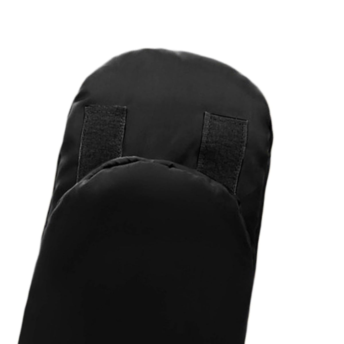 2X Stroller Gloves Universal Stroller Mittens Thick Hand Warmer Hand Muffs Waterproof Portable for Carriage Pushchair Bike, Black