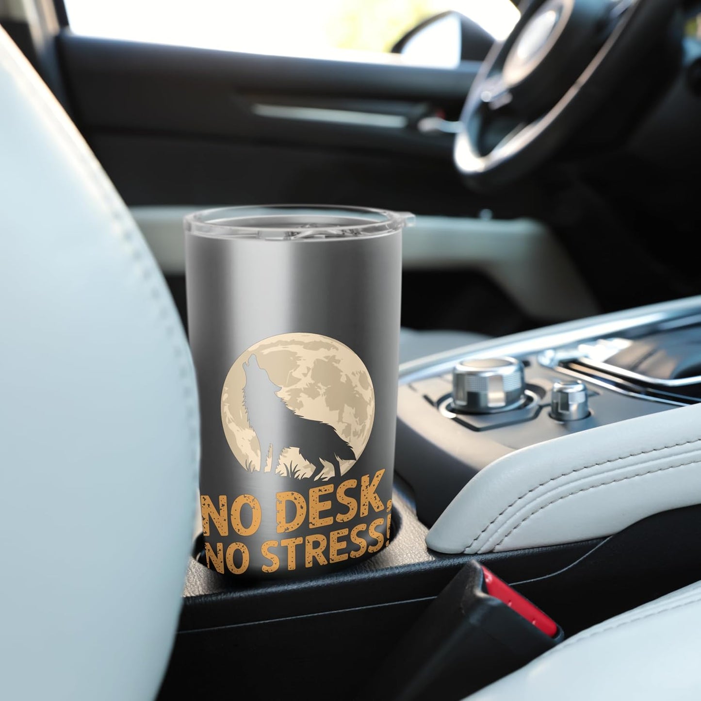 No Desk No Stress Digital Nomads Spirit Stainless Steel Insulated Tumbler