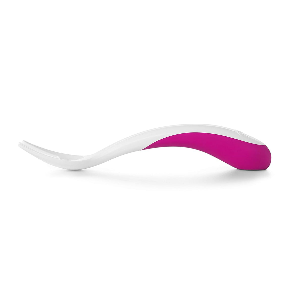 Tot Plastic Fork & Spoon Set With Travel Case- Pink