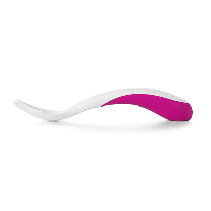 Tot Plastic Fork & Spoon Set With Travel Case- Pink