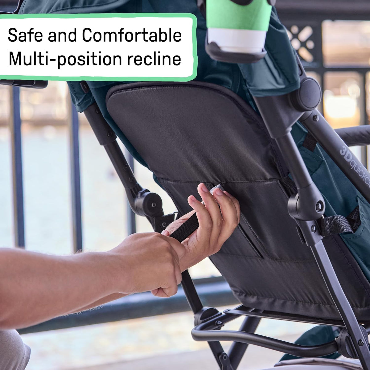 Ingenuity Universal Convenience Stroller Rain Cover, Baby Weather Shield for Rain, Wind & Snow, Fits Most Strollers with Car Seat, Vented Airflow, High Visibility, Easy Install & Storage – Clear