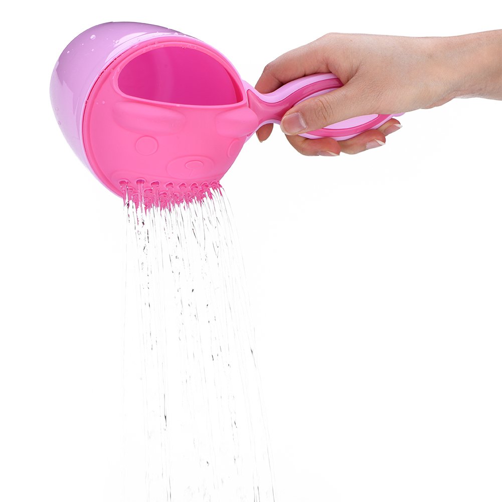 Baby Shampoo Rinse Cup Waterfall Rinser Bath Cup Kid Wash Hair Bathing Flusher Eye for Kids()