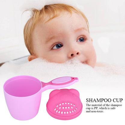 Baby Shampoo Rinse Cup Waterfall Rinser Bath Cup Kid Wash Hair Bathing Flusher Eye for Kids()