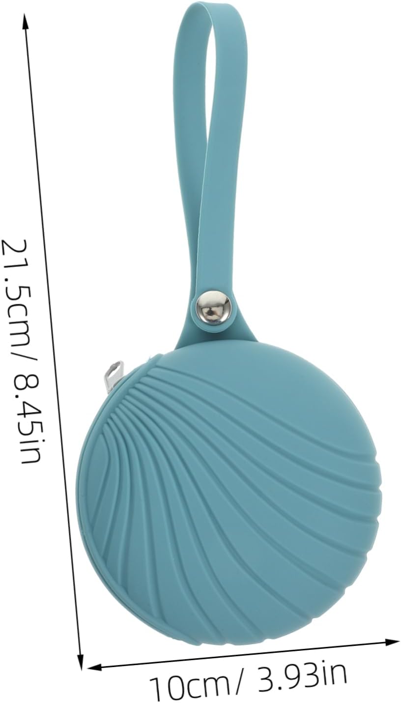 Silicone Storage Bag Reusable Case for Travel Clip Design for Belt Backpack Stroller