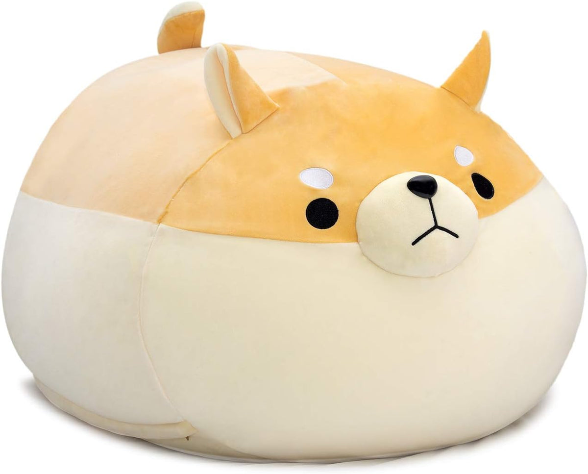 Stuffed Animal Storage Bean Bag Chair Cover for kids Yellow X-Large