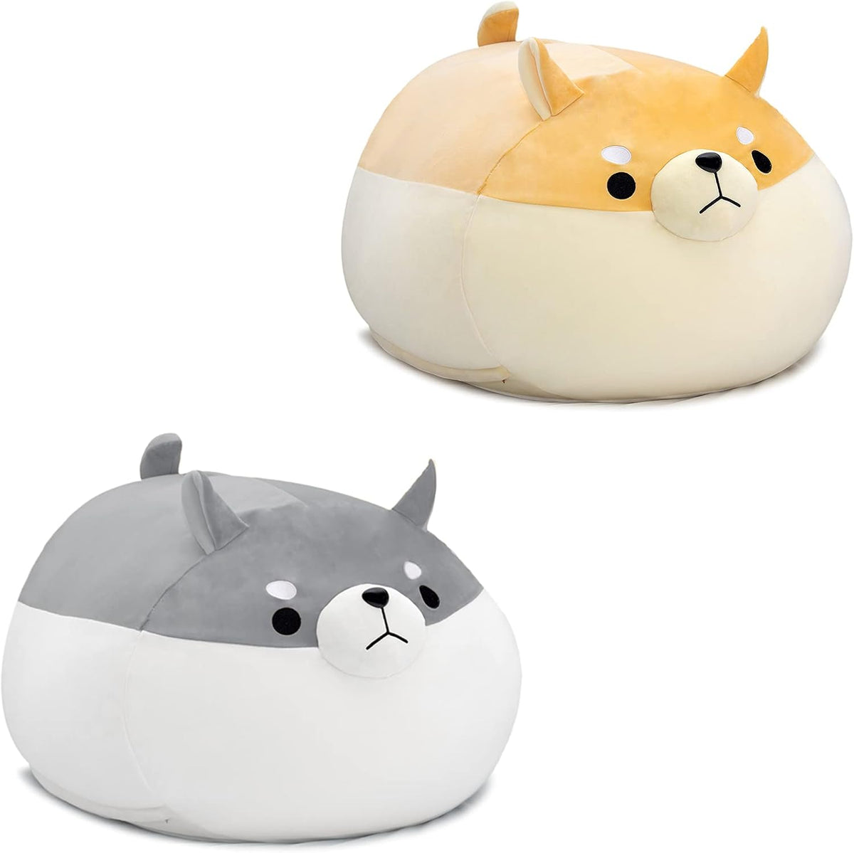 Stuffed Animal Storage Bean Bag Chair Cover for kids Yellow X-Large