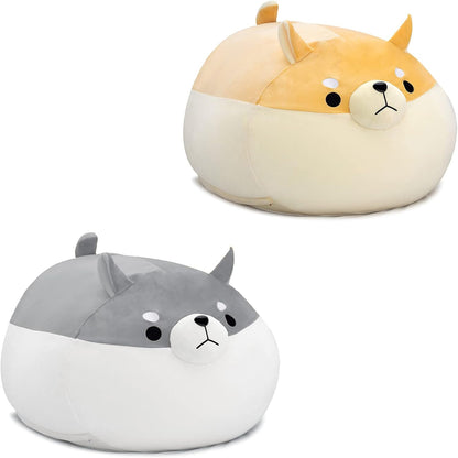 Stuffed Animal Storage Bean Bag Chair Cover for kids Yellow X-Large
