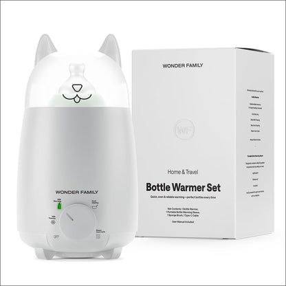 Portable Baby Bottle Warmer for Breastmilk & Formula – 4-in-1 Defrost, Food and Breast Milk Warming, Thermos – On the Go Heater for Travel, Car, Home – Portable Milk Warmer for Baby