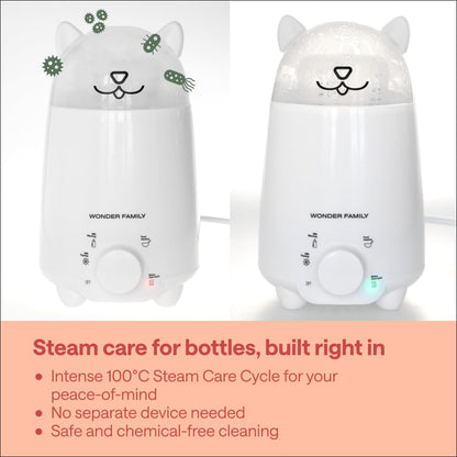 Portable Baby Bottle Warmer for Breastmilk & Formula – 4-in-1 Defrost, Food and Breast Milk Warming, Thermos – On the Go Heater for Travel, Car, Home – Portable Milk Warmer for Baby
