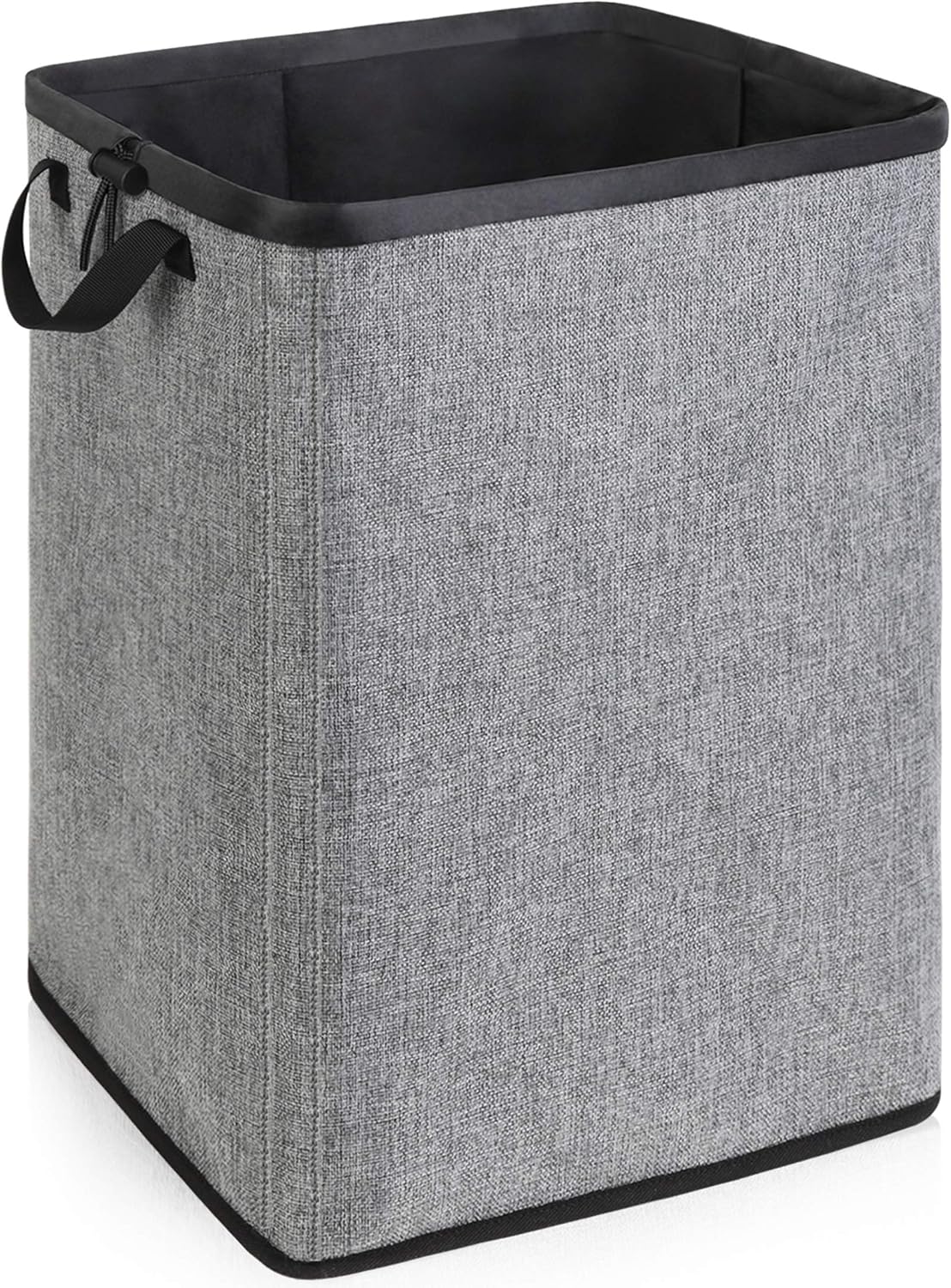 Extra Large Laundry Hamper, Folding 100L Laundry Basket, Beige
