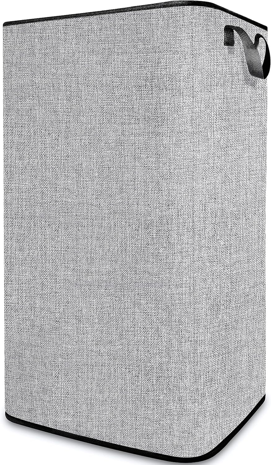 Extra Large Laundry Hamper, Folding 100L Laundry Basket, Beige