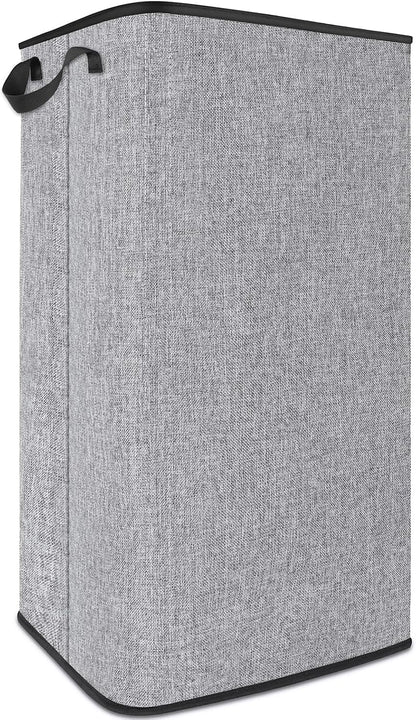 Extra Large Laundry Hamper, Folding 100L Laundry Basket, Beige