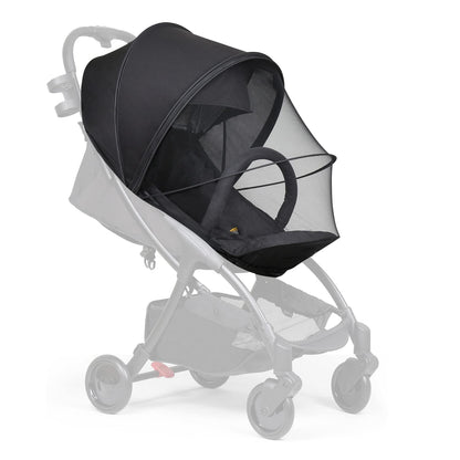 Stroller Sun Shade Cover & Mosquito Net (Black)