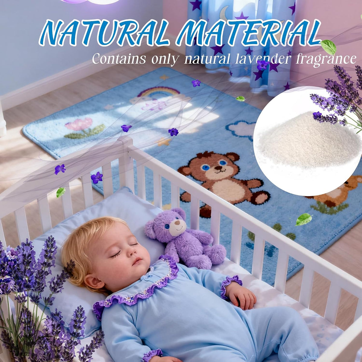 6 PCS Lavender Baking Soda Cartridges for Munchkin Diaper Pails