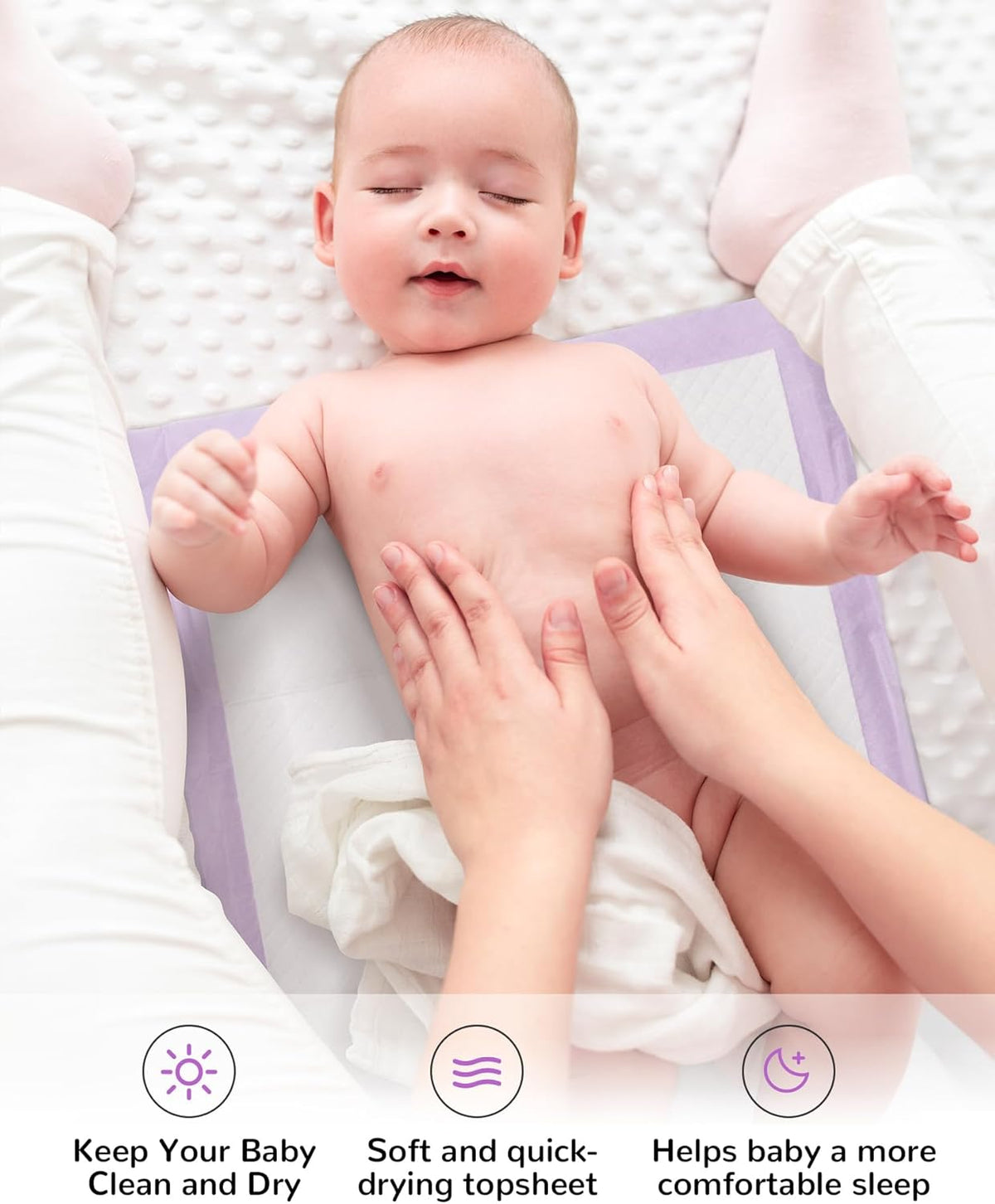 Baby Disposable Changing Pads 100 Pack Disposable Baby Underpads Ultra Soft Waterproof Diaper Changing Liners 13 x 18 in