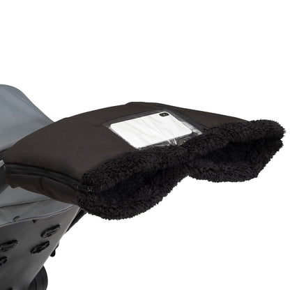 Revolve Stroller Parent Hand Muff, Black
