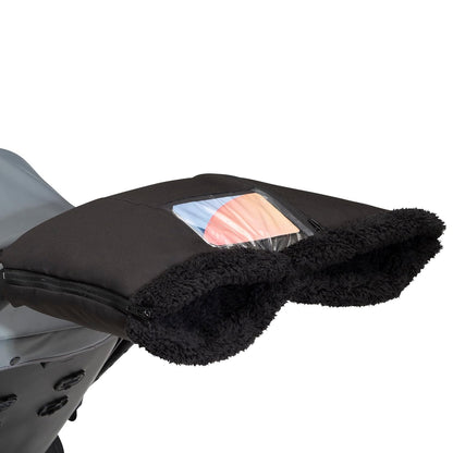 Revolve Stroller Parent Hand Muff, Black