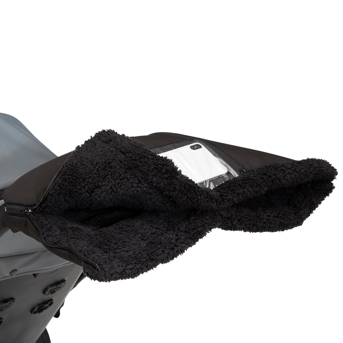 Revolve Stroller Parent Hand Muff, Black