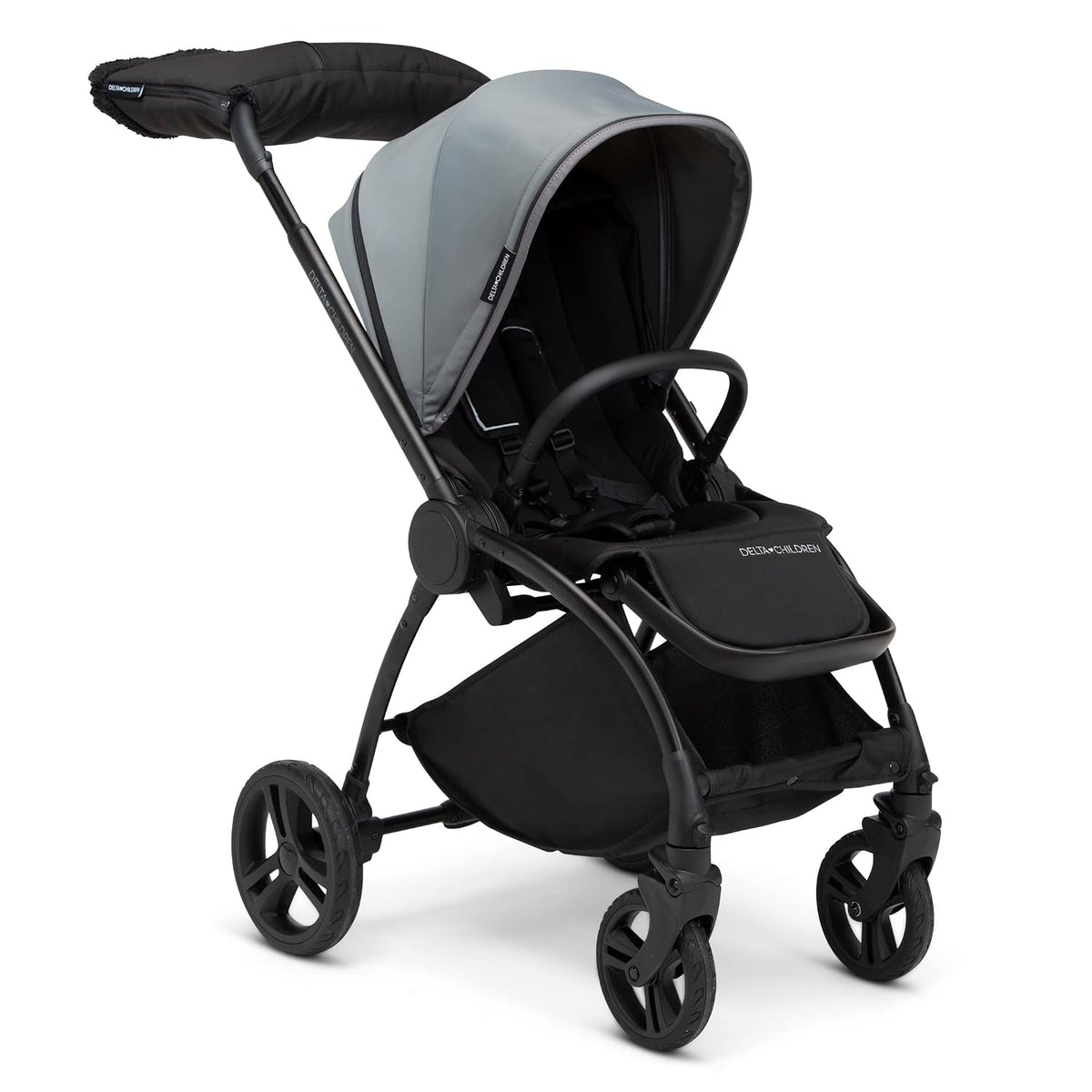 Revolve Stroller Parent Hand Muff, Black
