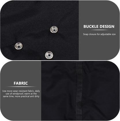 Windproof Stroller Hand Muff with Thick Oxford Fabric and Plush Lining, Warm and Secure Fit for Outdoor Winter Use on Stroller Bar