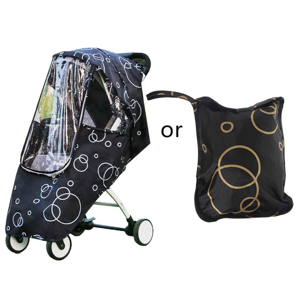Rain Cover Weather Shield Accessory Protect Rainy Snow Water Proof Ventilate Clear-Breathable Cover for Boys Babies Girl Infant