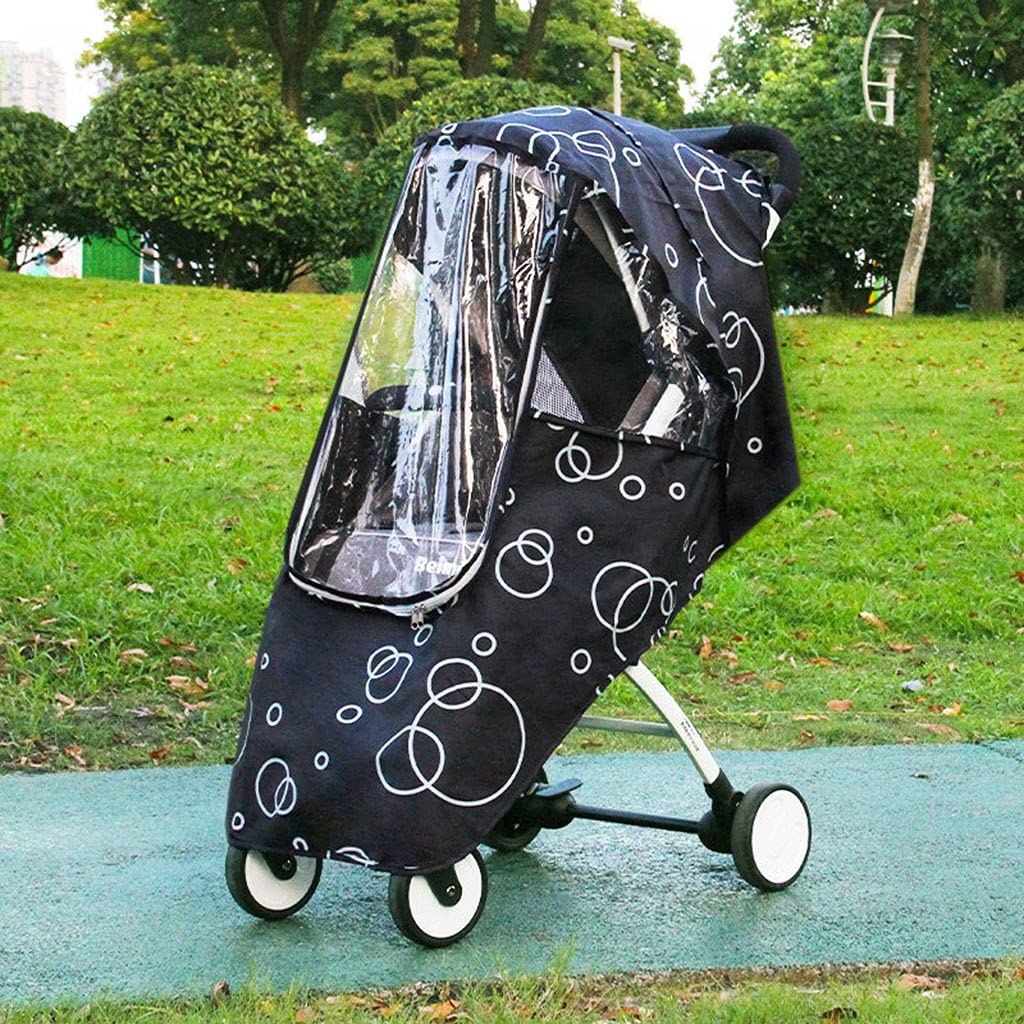 Rain Cover Weather Shield Accessory Protect Rainy Snow Water Proof Ventilate Clear-Breathable Cover for Boys Babies Girl Infant