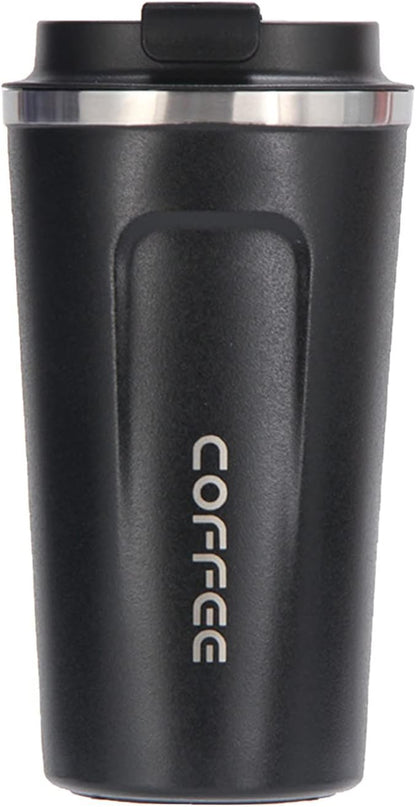 Coffee Travel Mug, 17 oz Insulated Coffee Mug with Spill Leak-Proof Lid,Vacuum Stainless Steel Double Wall Reusable Travel Coffee Cup for Beer,Tea,Keep Hot/Ice Drinks,Water
