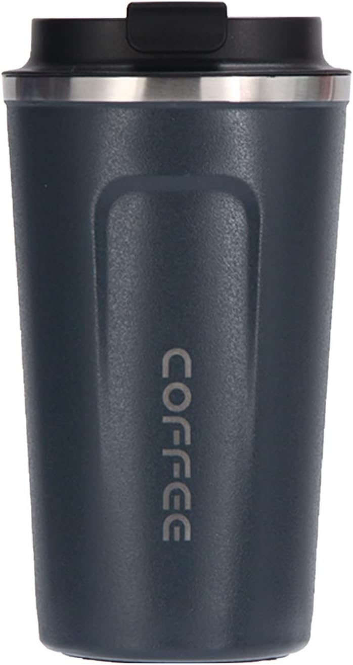 Coffee Travel Mug, 17 oz Insulated Coffee Mug with Spill Leak-Proof Lid,Vacuum Stainless Steel Double Wall Reusable Travel Coffee Cup for Beer,Tea,Keep Hot/Ice Drinks,Water
