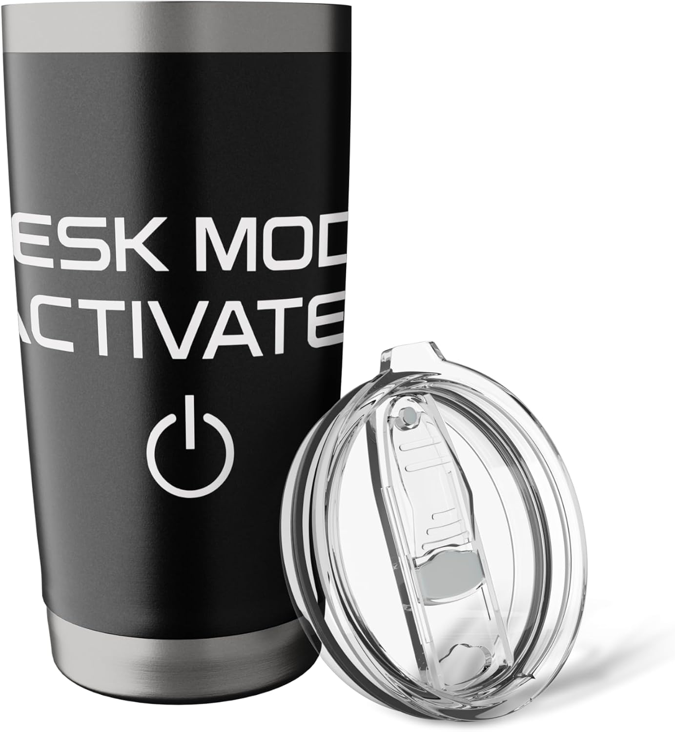 Desk Mode Activated Work Enthusiast Stainless Steel Insulated Tumbler