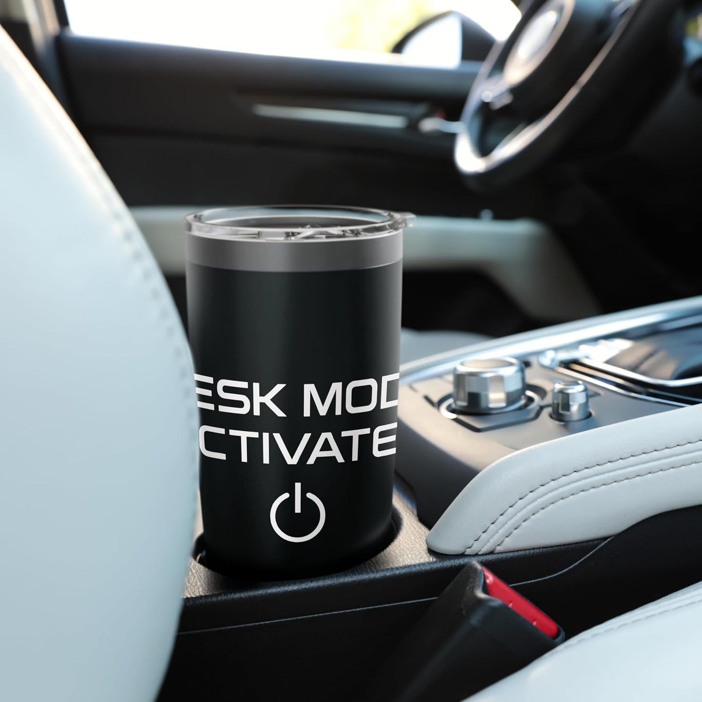 Desk Mode Activated Work Enthusiast Stainless Steel Insulated Tumbler